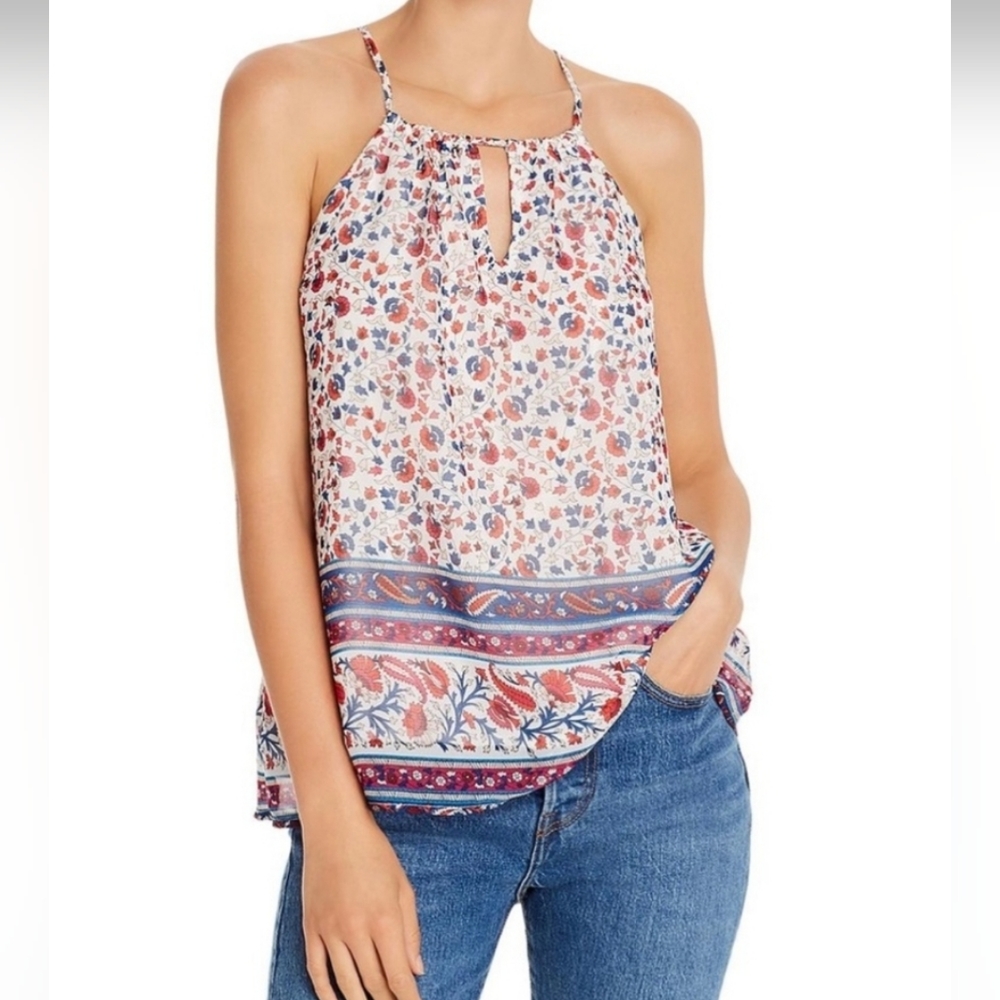 NWT'S Aqua Keyhole Top